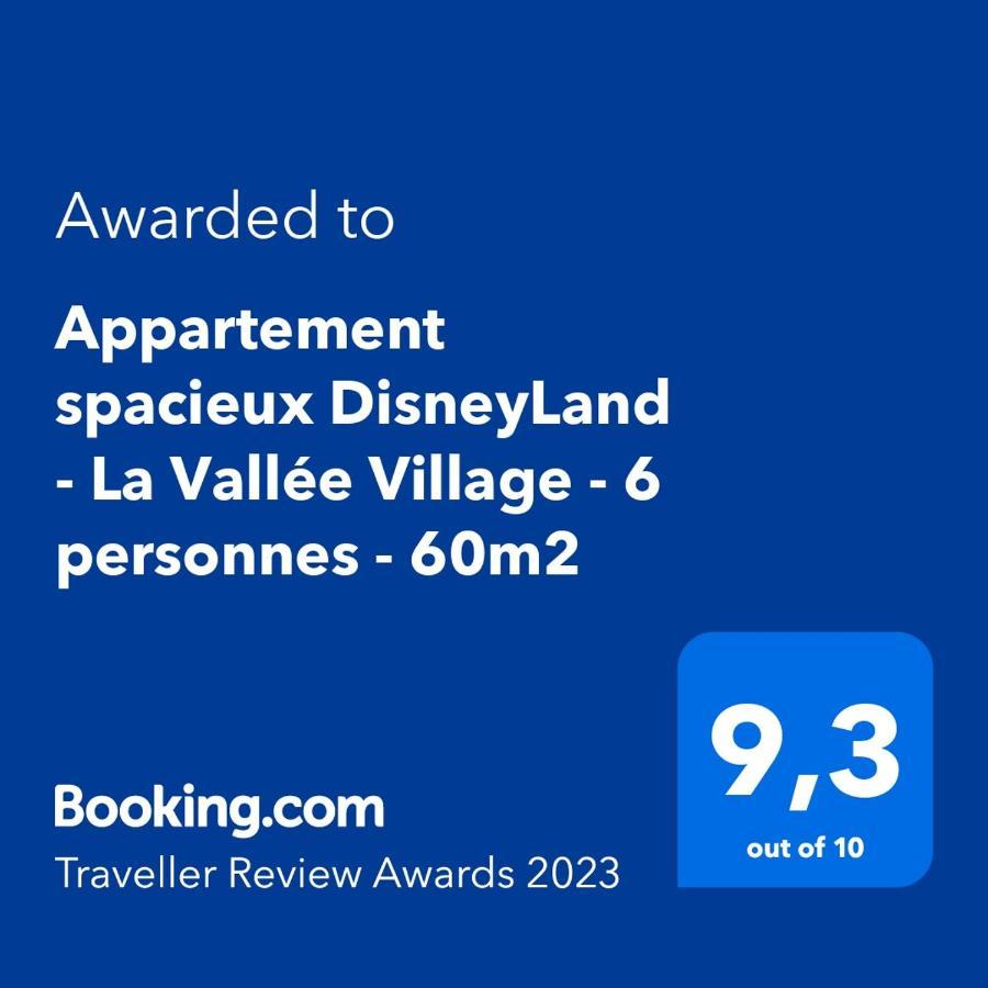 Appartement Spacieux Disneyland - La Vallee Village - 6 Personnes - 60M2 Saint-Germain-sur-Morin Экстерьер фото